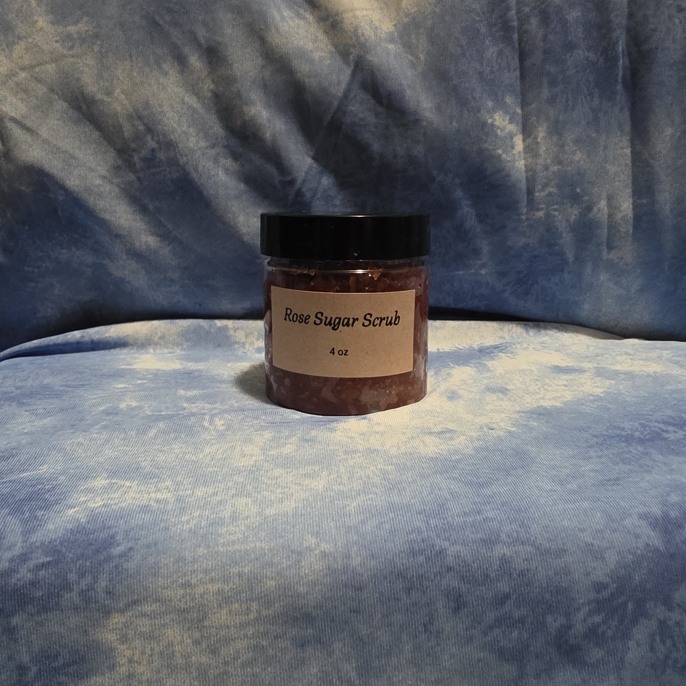 Rose Sugar Scrub - 4 oz